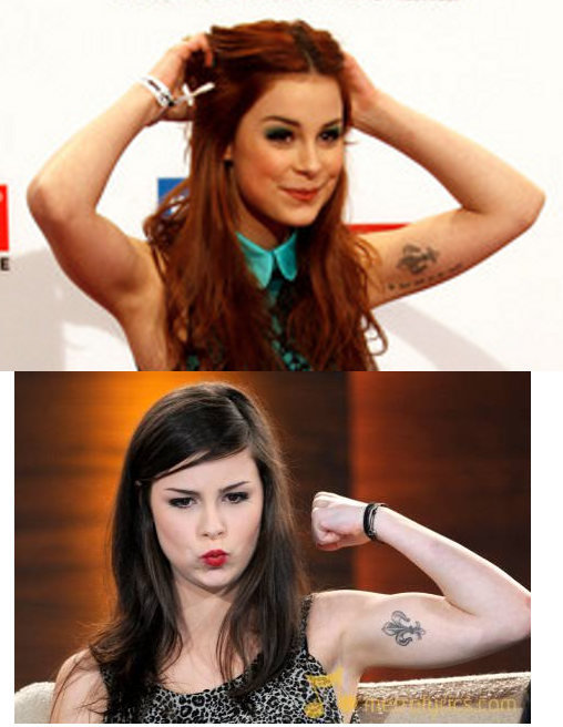 We love Lena MeyerLandrut Does Lena have a new tattoo? Just beneath